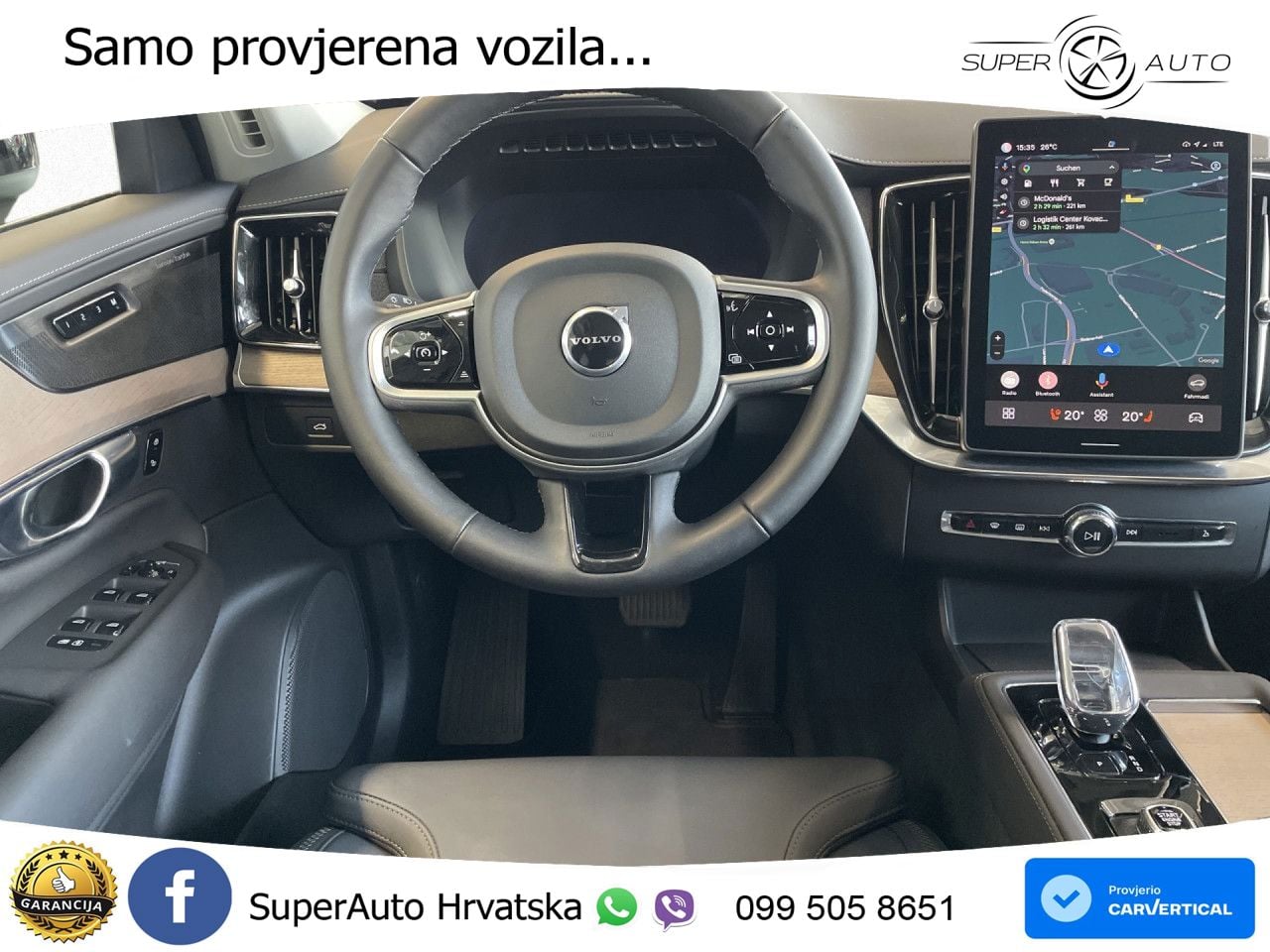 Volvo XC90 2.0 B5 AWD Automatic MATRIX+GR SJED+KAM