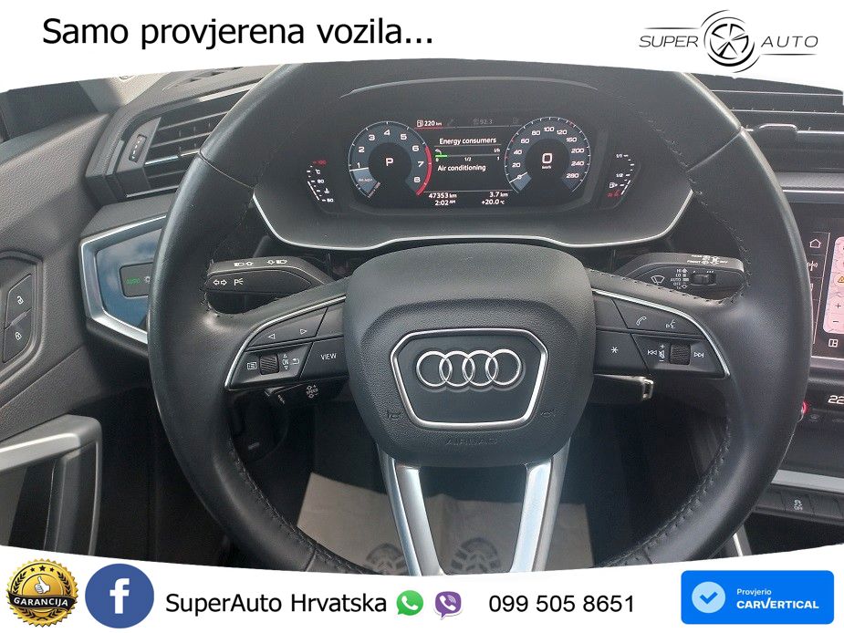 Audi Q3 35 TFSI (150 KS) S tronic LED+ACC