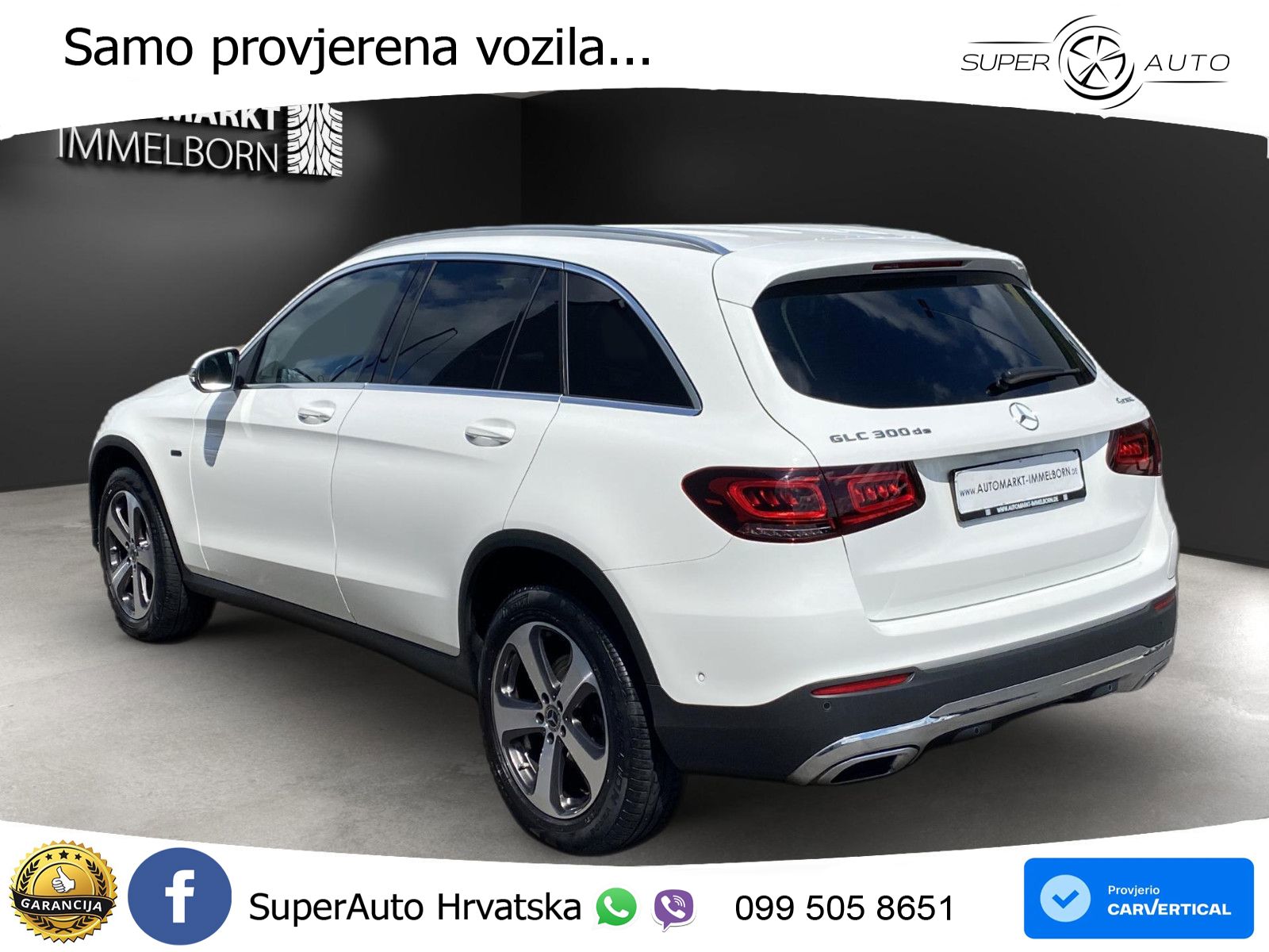 Mercedes GLC 300de (306 KS) 4MATIC 9G-TRONIC LED+GR SJED+ACC
