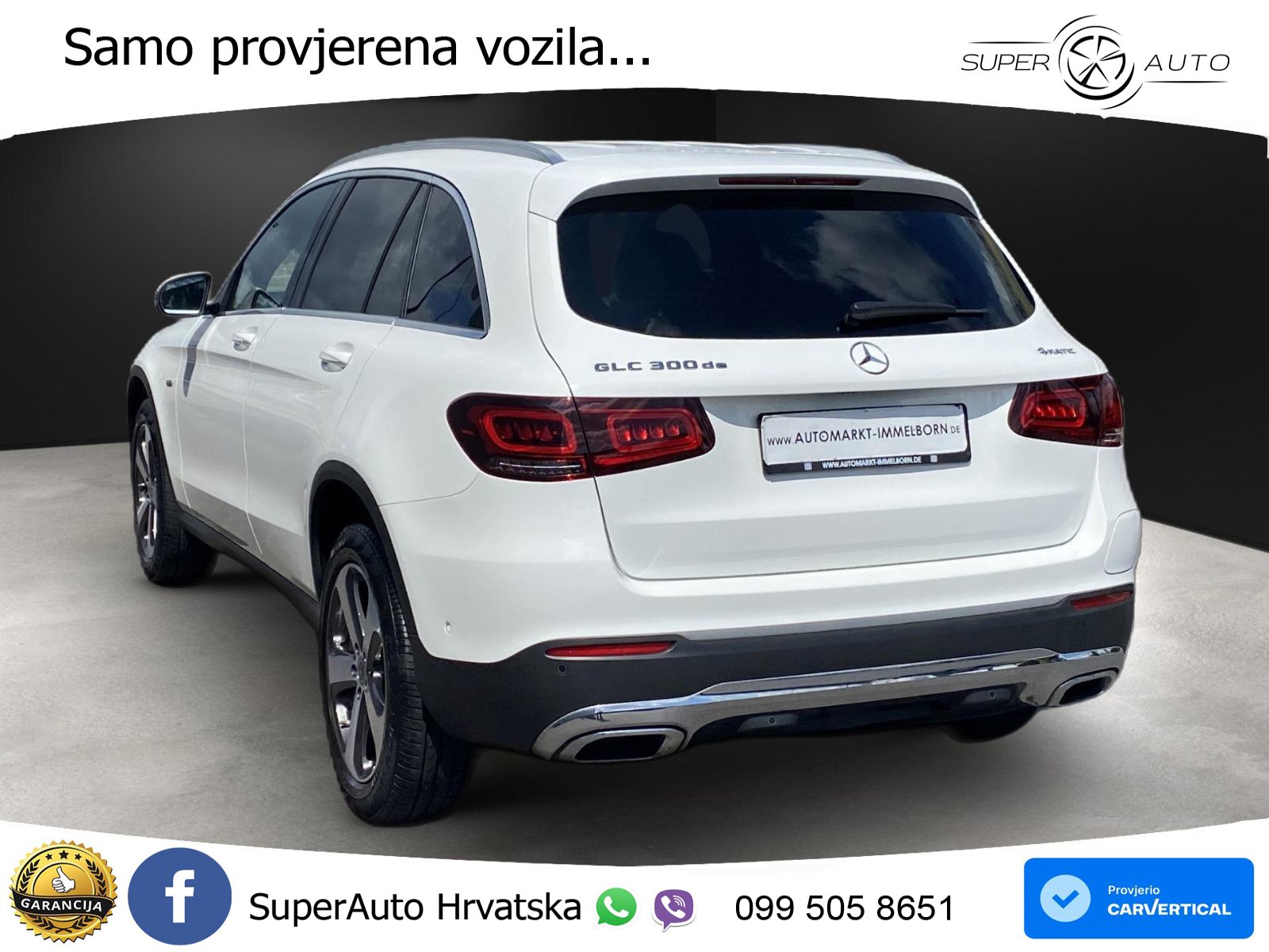 Mercedes GLC 300de (306 KS) 4MATIC 9G-TRONIC LED+GR SJED+ACC