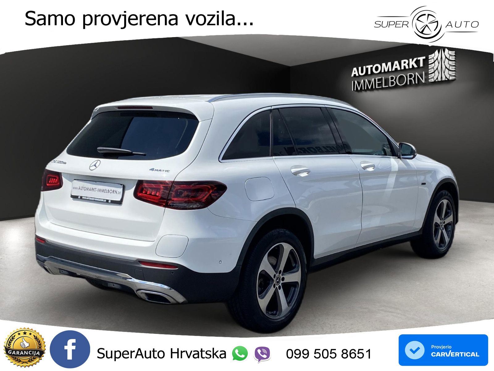 Mercedes GLC 300de (306 KS) 4MATIC 9G-TRONIC LED+GR SJED+ACC