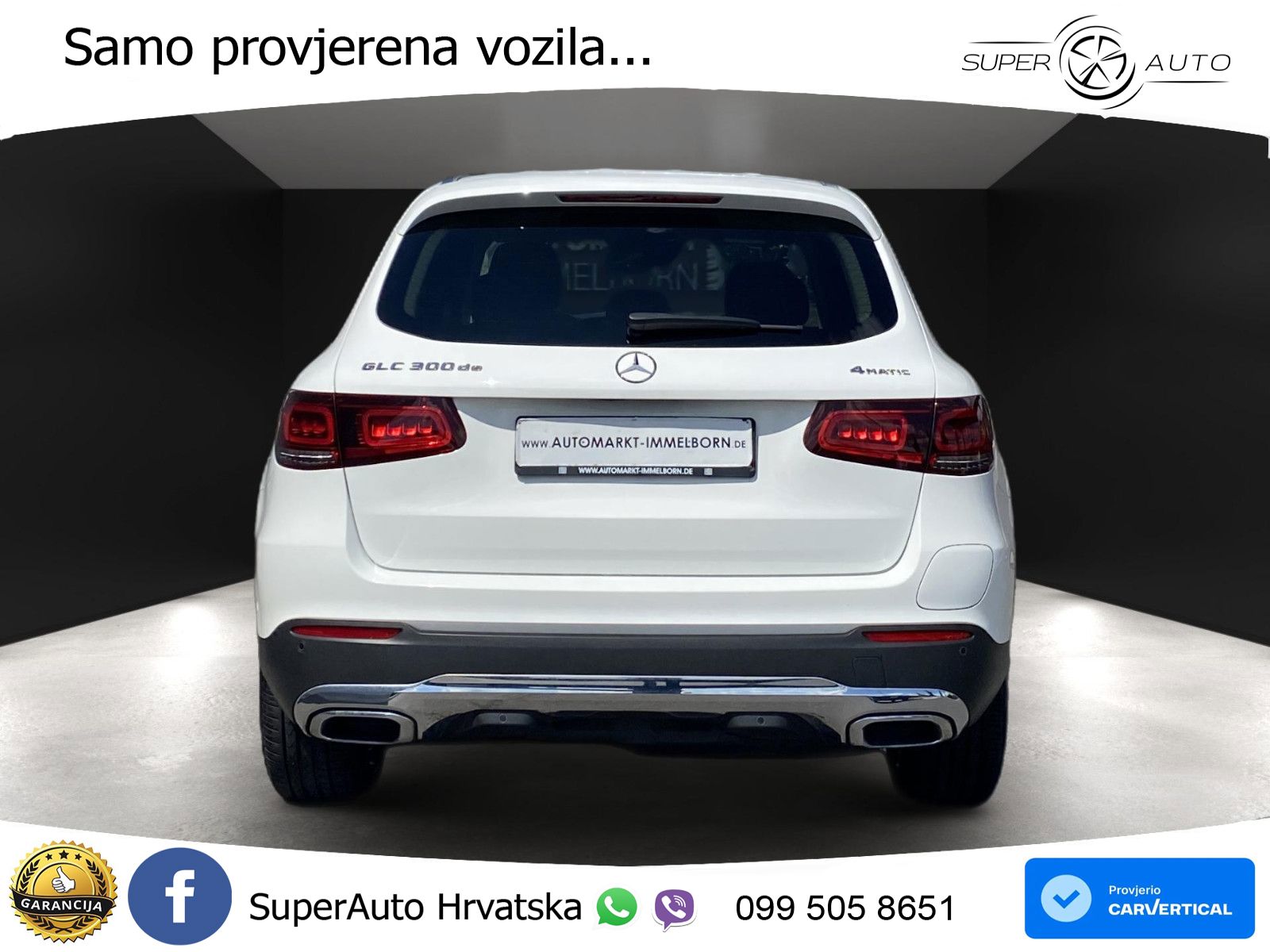 Mercedes GLC 300de (306 KS) 4MATIC 9G-TRONIC LED+GR SJED+ACC