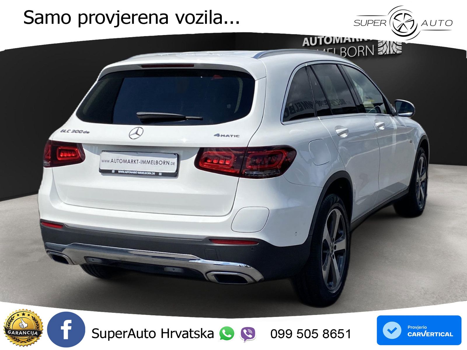 Mercedes GLC 300de (306 KS) 4MATIC 9G-TRONIC LED+GR SJED+ACC