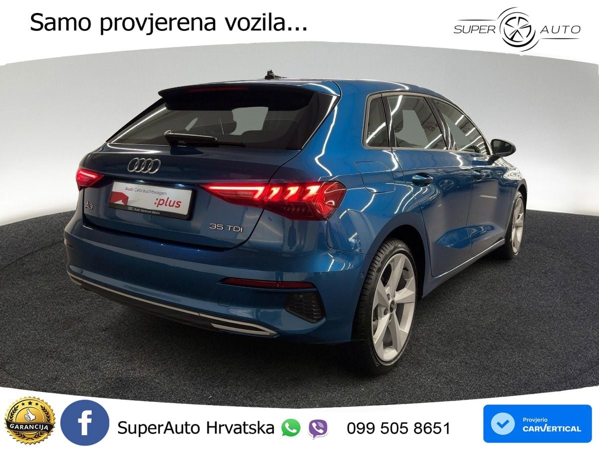 Audi A3 35 TDI (150 KS) S tronic