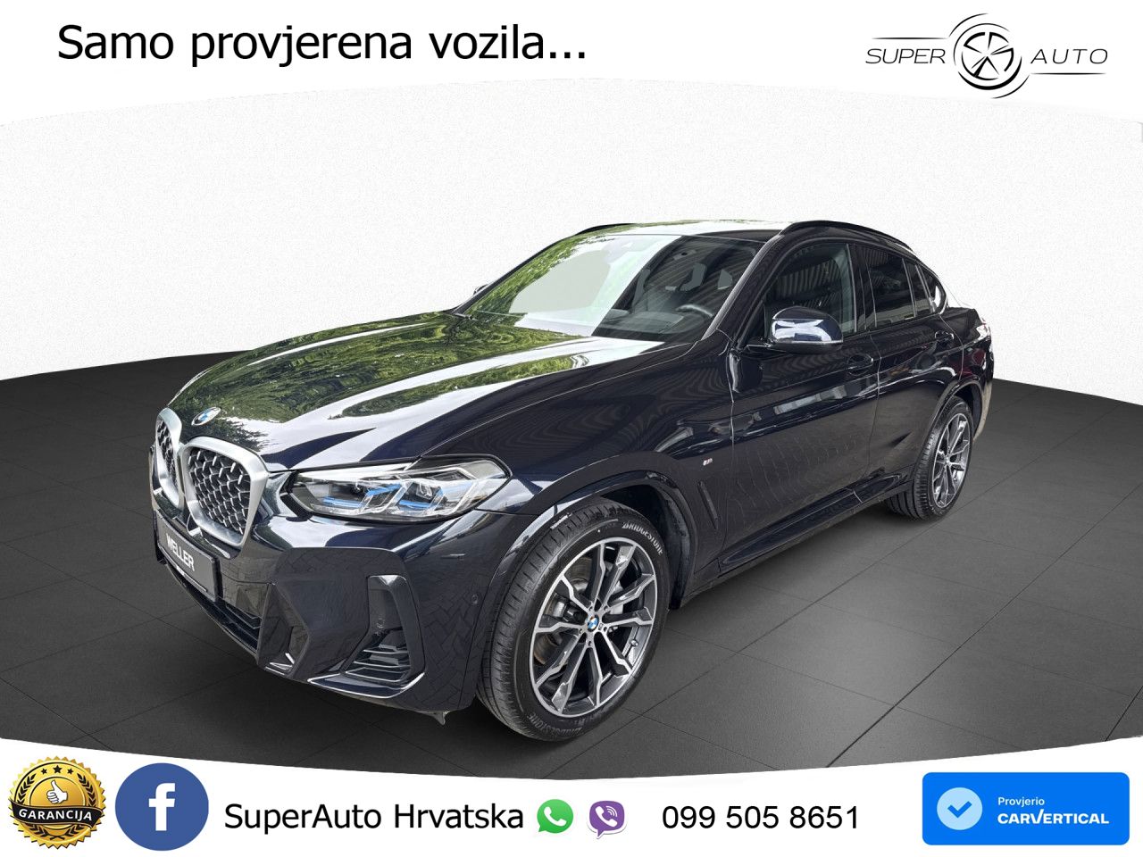 BMW X4 30d (286 KS) xDrive Steptronic M Sport LED+GR SJED+ACC