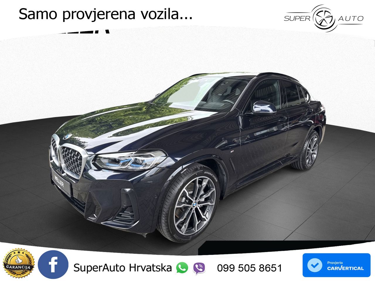 BMW X4 30d (286 KS) xDrive Steptronic M Sport LED+GR SJED+ACC