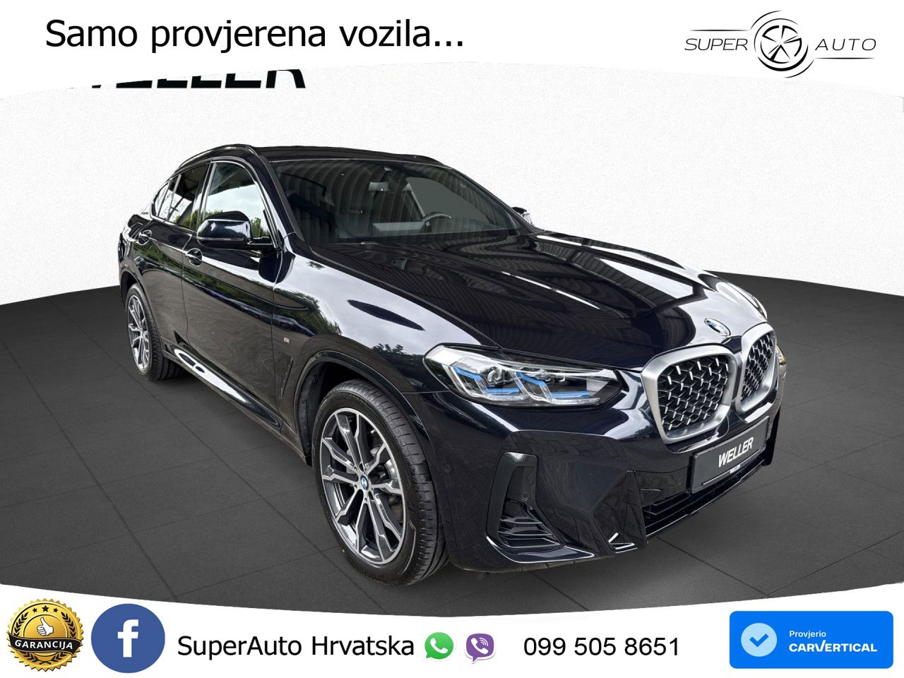 BMW X4 30d (286 KS) xDrive Steptronic M Sport LED+GR SJED+ACC