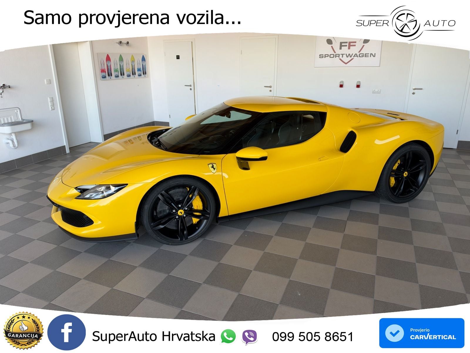 Ferrari 296 GTB 3.0 V6 (830 KS) F1 DCT