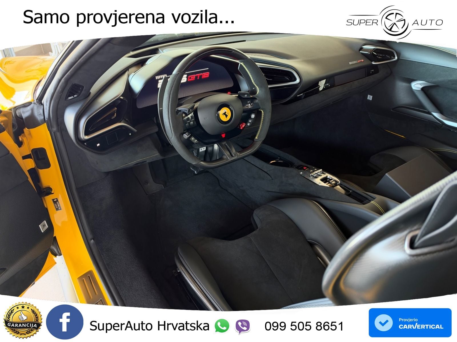 Ferrari 296 GTB 3.0 V6 (830 KS) F1 DCT