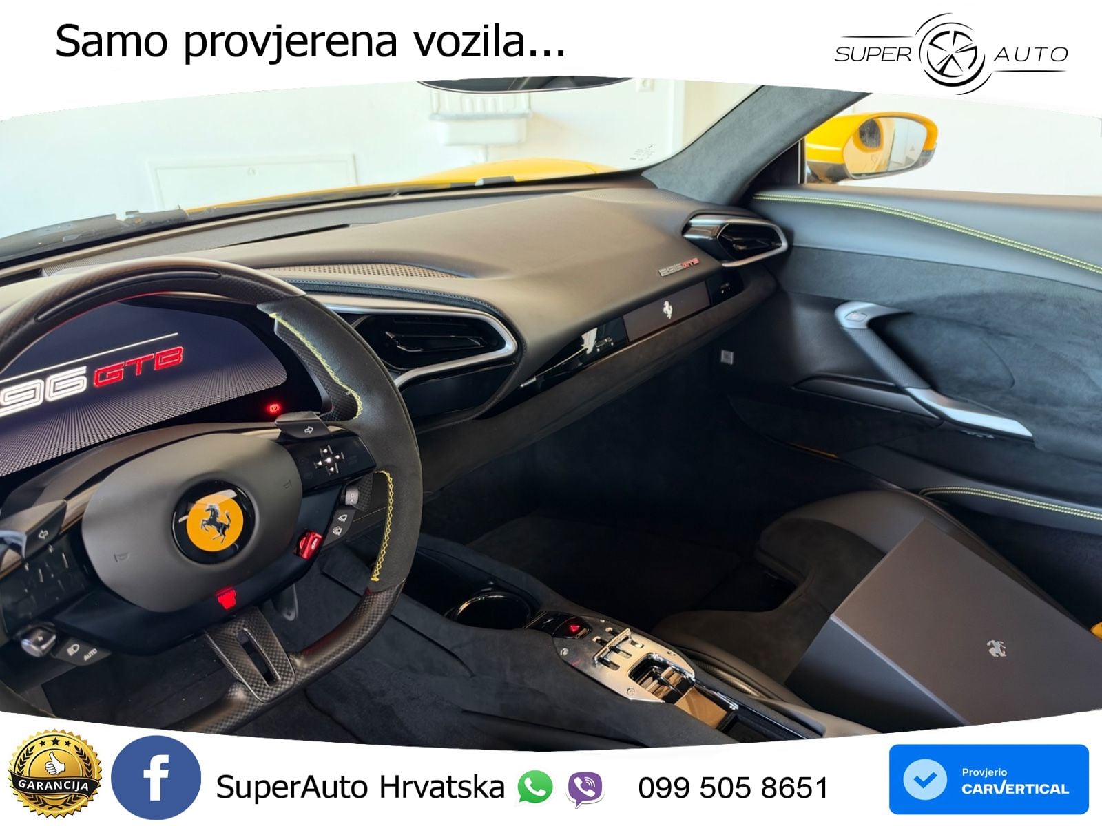 Ferrari 296 GTB 3.0 V6 (830 KS) F1 DCT