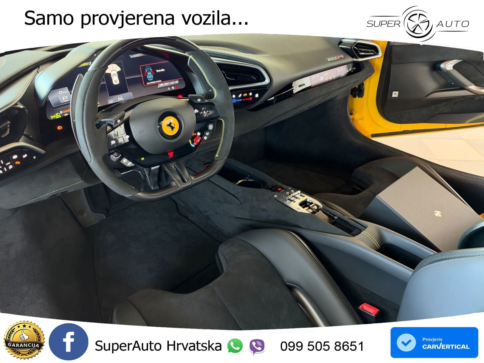 Ferrari 296 GTB 3.0 V6 (830 KS) F1 DCT