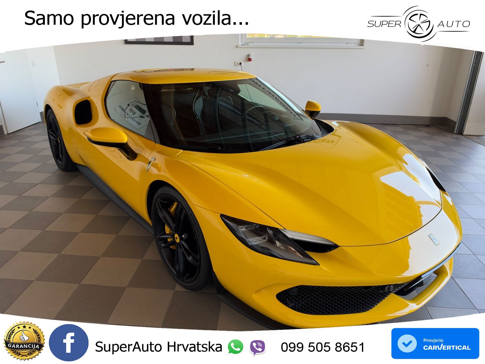 Ferrari 296 GTB 3.0 V6 (830 KS) F1 DCT