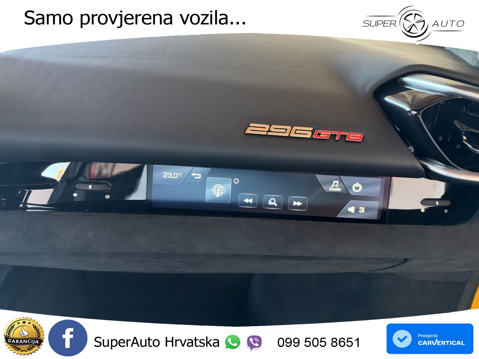 Ferrari 296 GTB 3.0 V6 (830 KS) F1 DCT