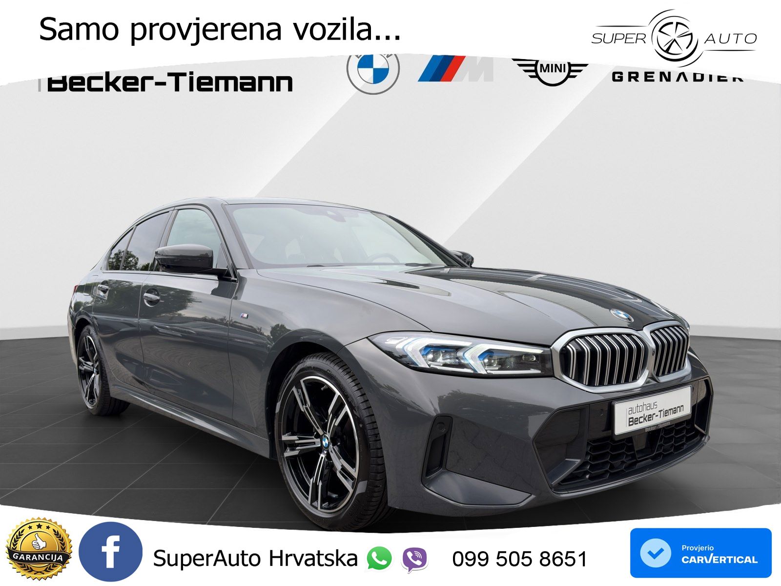 BMW 320i (184 KS) Steptronic M Sport LED+GR SJED+ACC