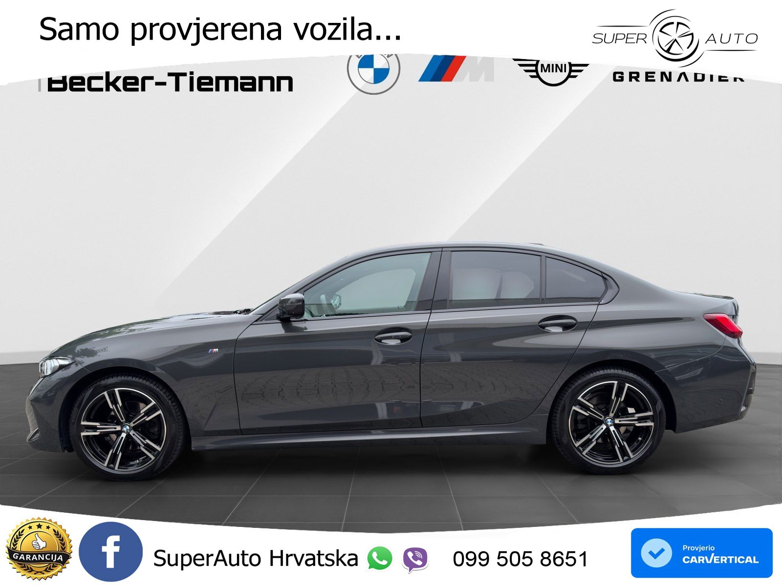 BMW 320i (184 KS) Steptronic M Sport LED+GR SJED+ACC