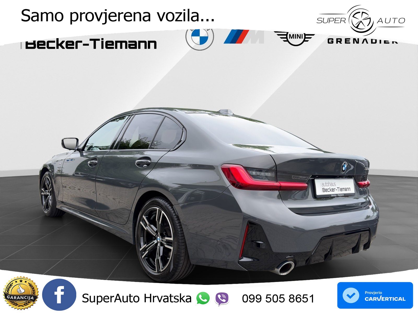 BMW 320i (184 KS) Steptronic M Sport LED+GR SJED+ACC