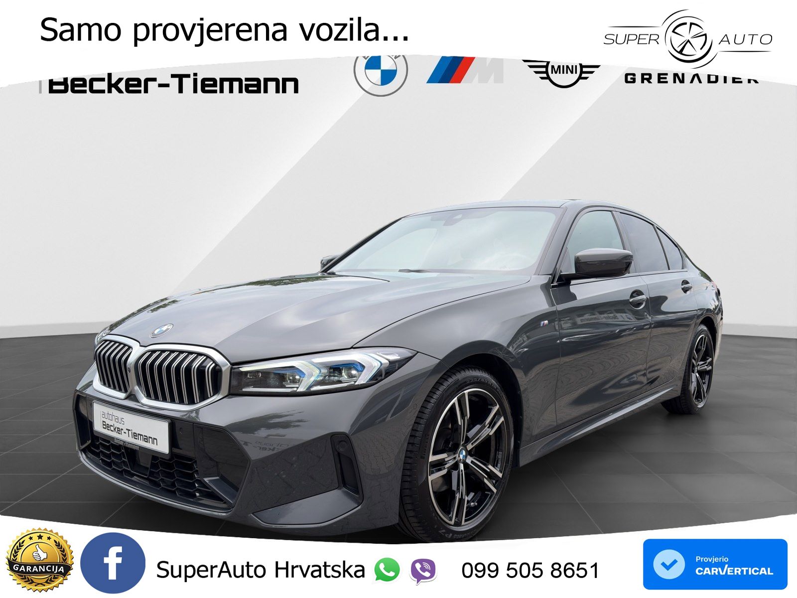 BMW 320i (184 KS) Steptronic M Sport LED+GR SJED+ACC