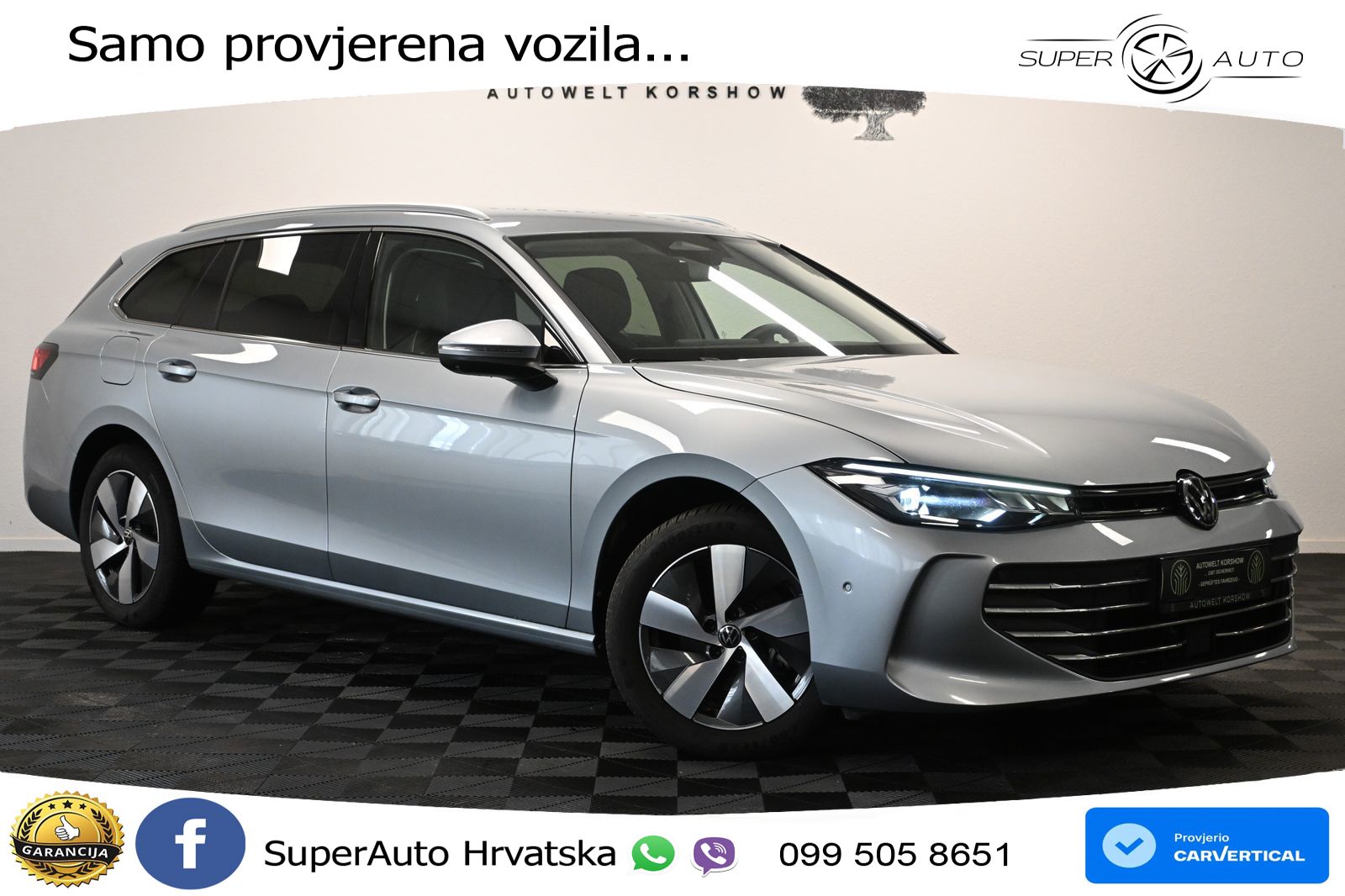 Volkswagen Passat Variant 1.5 eTSI (150 KS) DSG LED+GR SJED+ACC