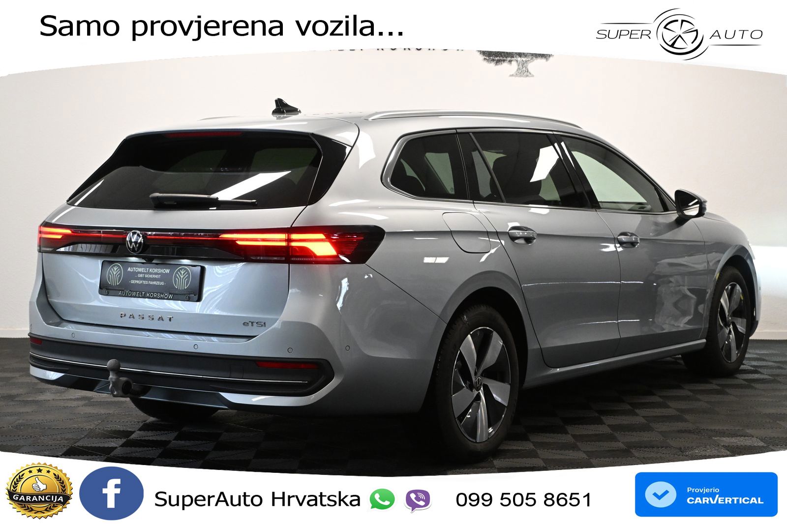 Volkswagen Passat Variant 1.5 eTSI (150 KS) DSG LED+GR SJED+ACC