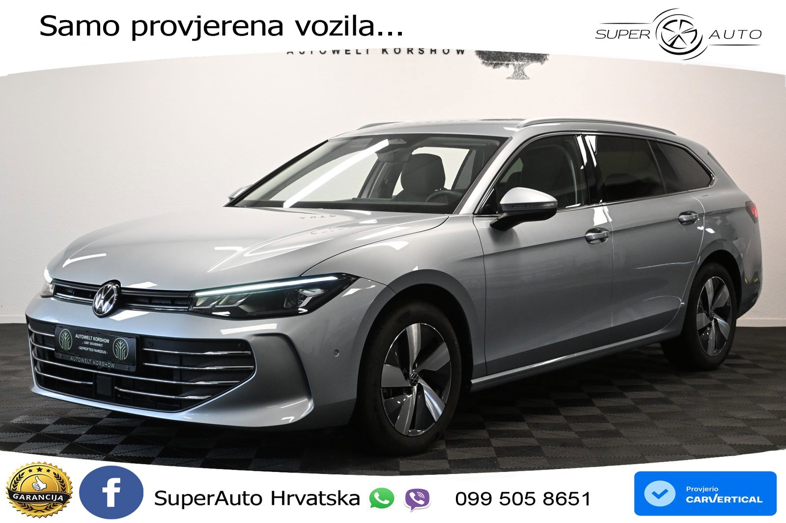 Volkswagen Passat Variant 1.5 eTSI (150 KS) DSG LED+GR SJED+ACC