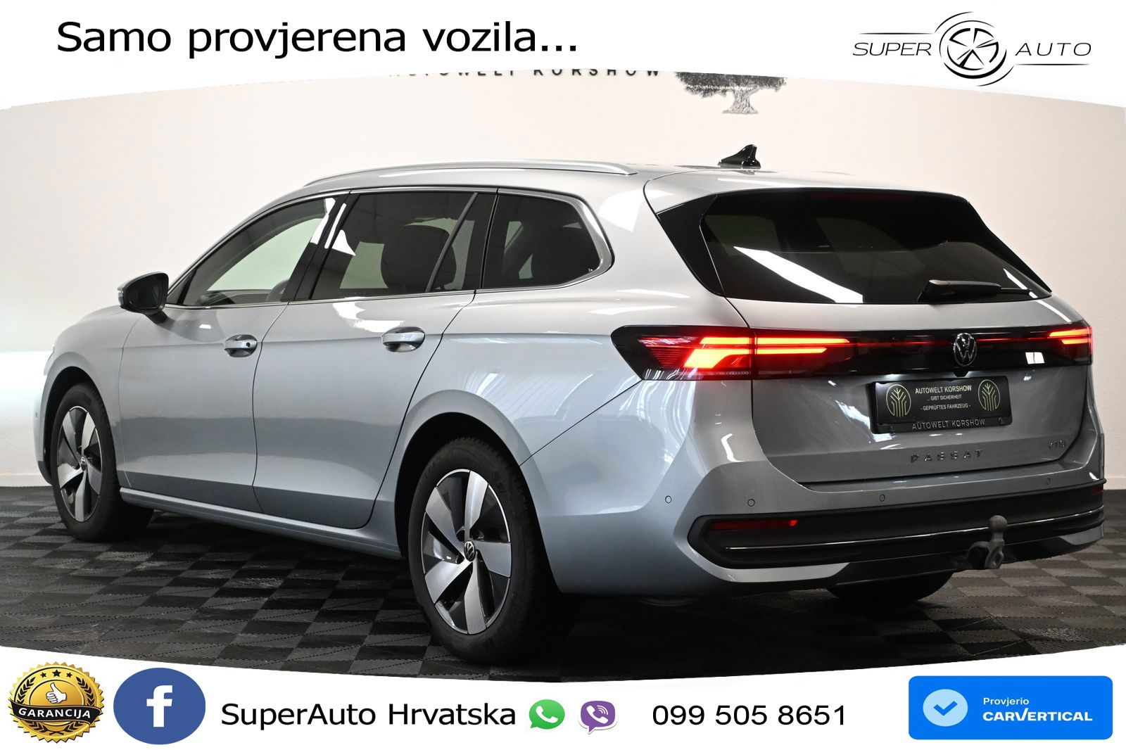 Volkswagen Passat Variant 1.5 eTSI (150 KS) DSG LED+GR SJED+ACC