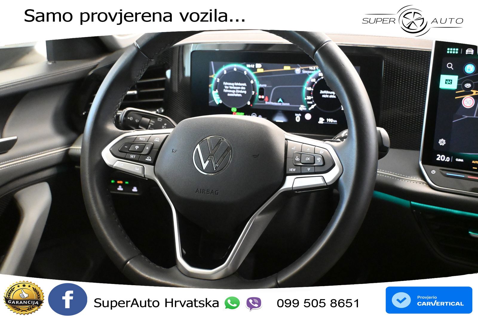 Volkswagen Passat Variant 1.5 eTSI (150 KS) DSG LED+GR SJED+ACC