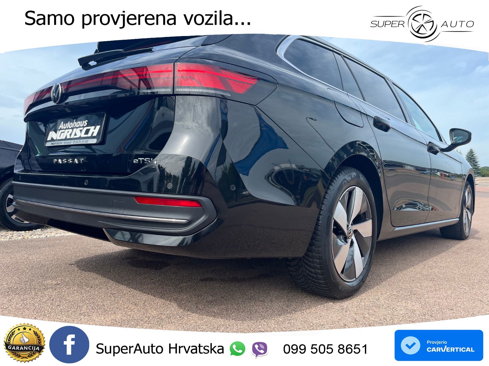 Volkswagen Passat Variant 1.5 eTSI (150 KS) DSG Business LED+GR SJED+ACC