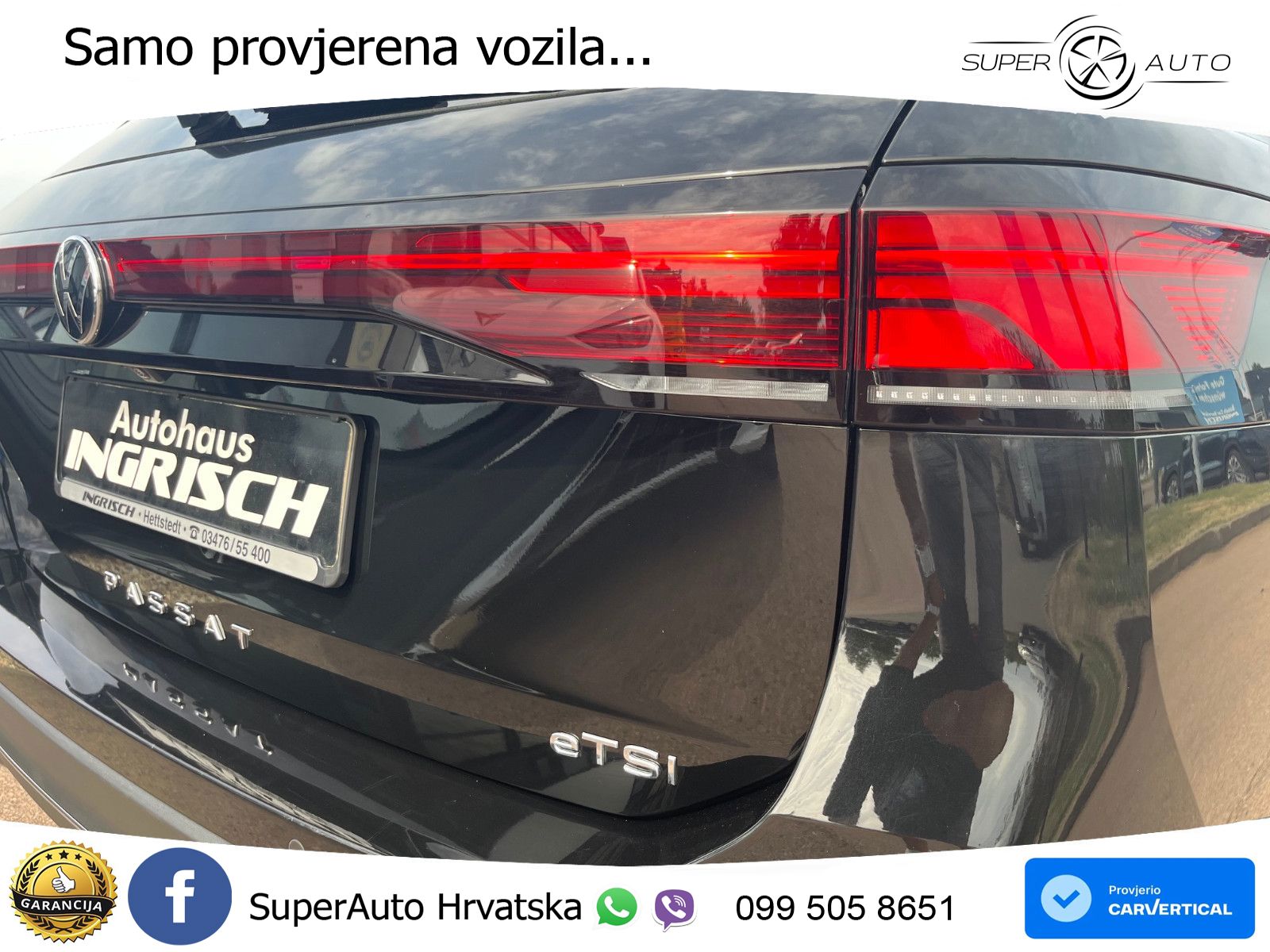 Volkswagen Passat Variant 1.5 eTSI (150 KS) DSG Business LED+GR SJED+ACC