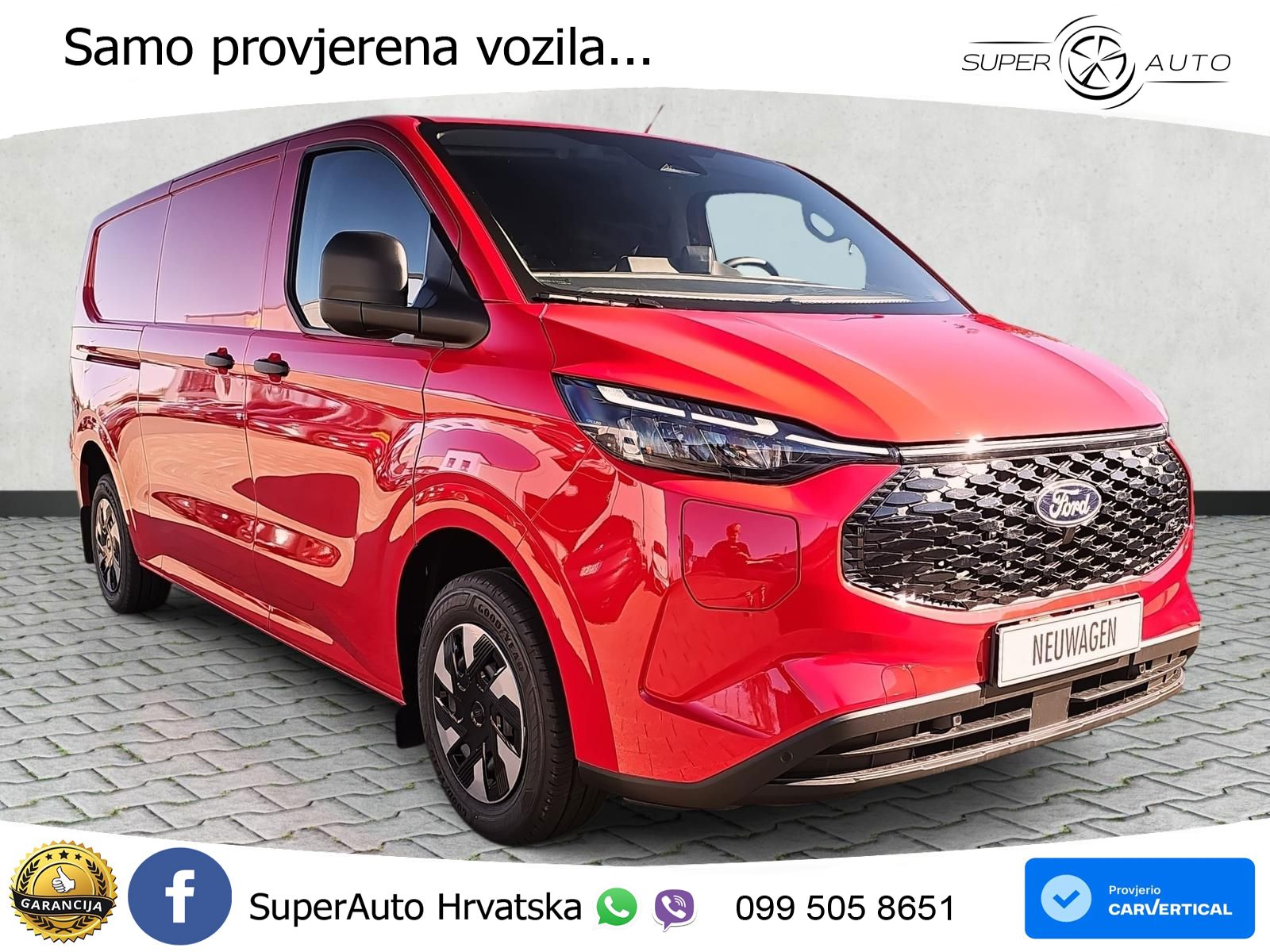 Ford E-Transit Custom Kasten 340 L2H1 AWD Trend AHK 136 KS