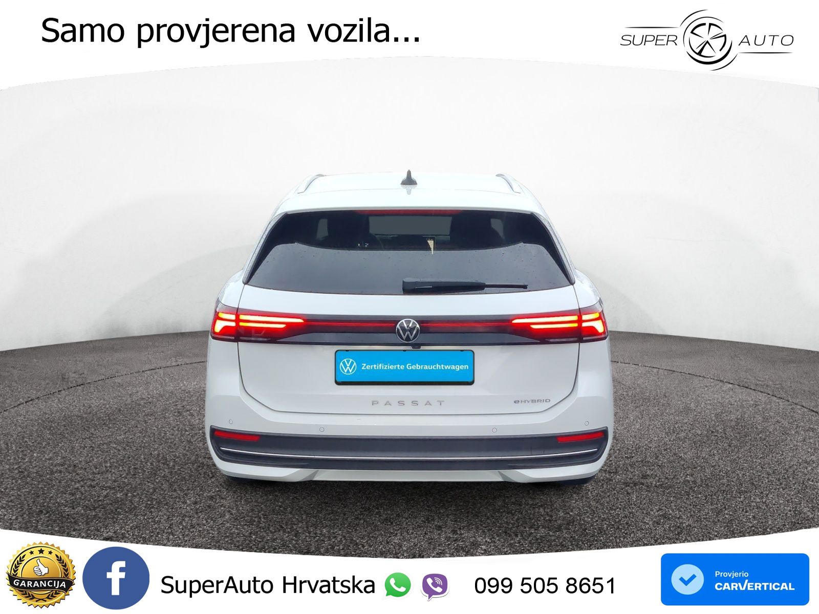 Volkswagen Passat Variant 1.5 TSI (204 KS) eHybrid DSG LED+GR SJED+ACC