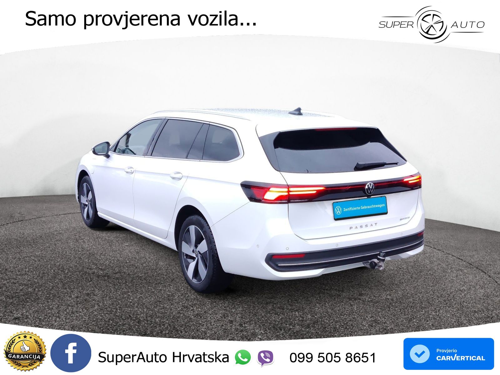Volkswagen Passat Variant 1.5 TSI (204 KS) eHybrid DSG LED+GR SJED+ACC