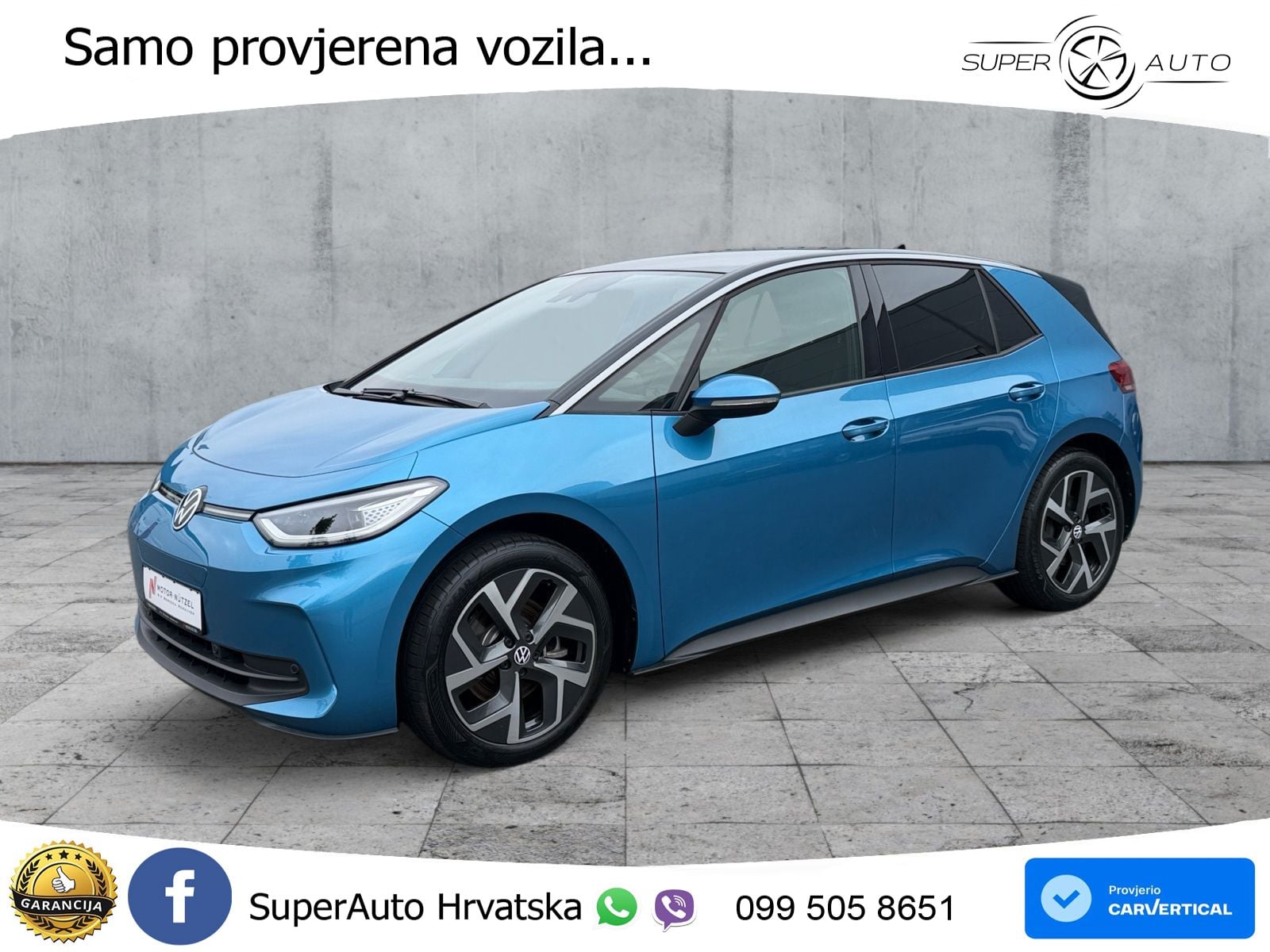 Volkswagen ID.3 Pro 62 kWh (204 KS) LED+GR SJED+ACC