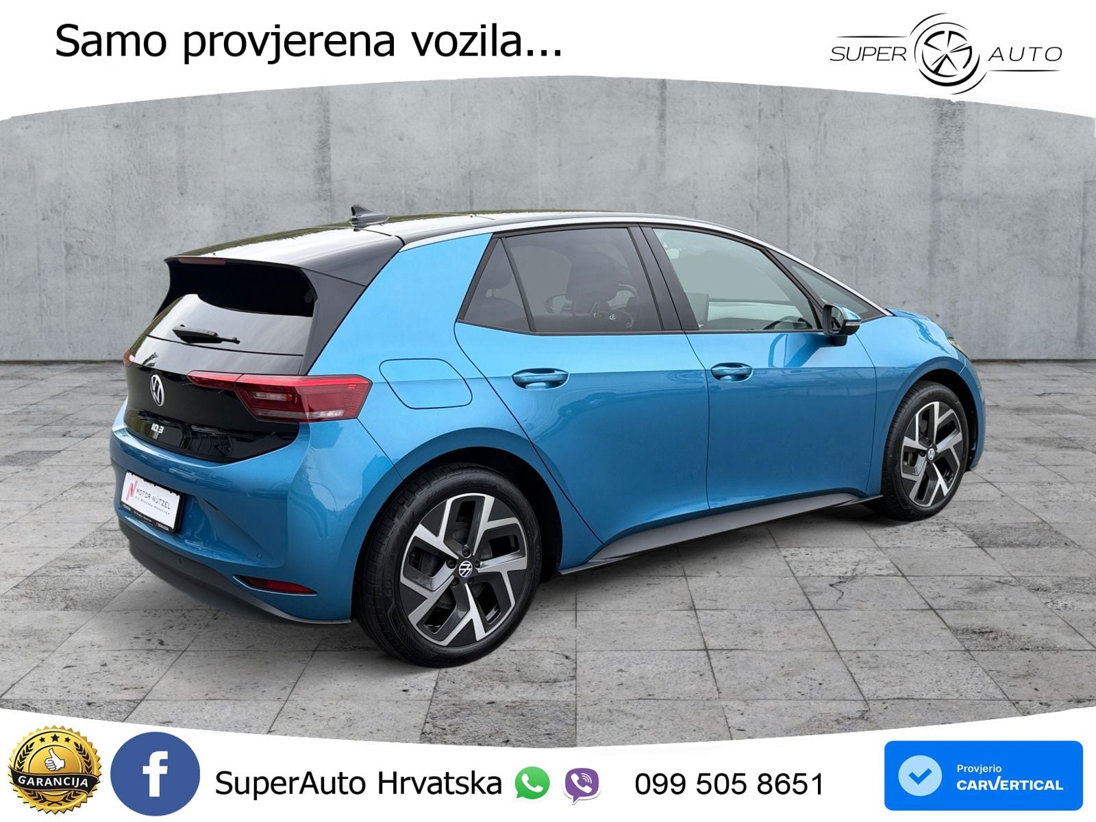 Volkswagen ID.3 Pro 62 kWh (204 KS) LED+GR SJED+ACC