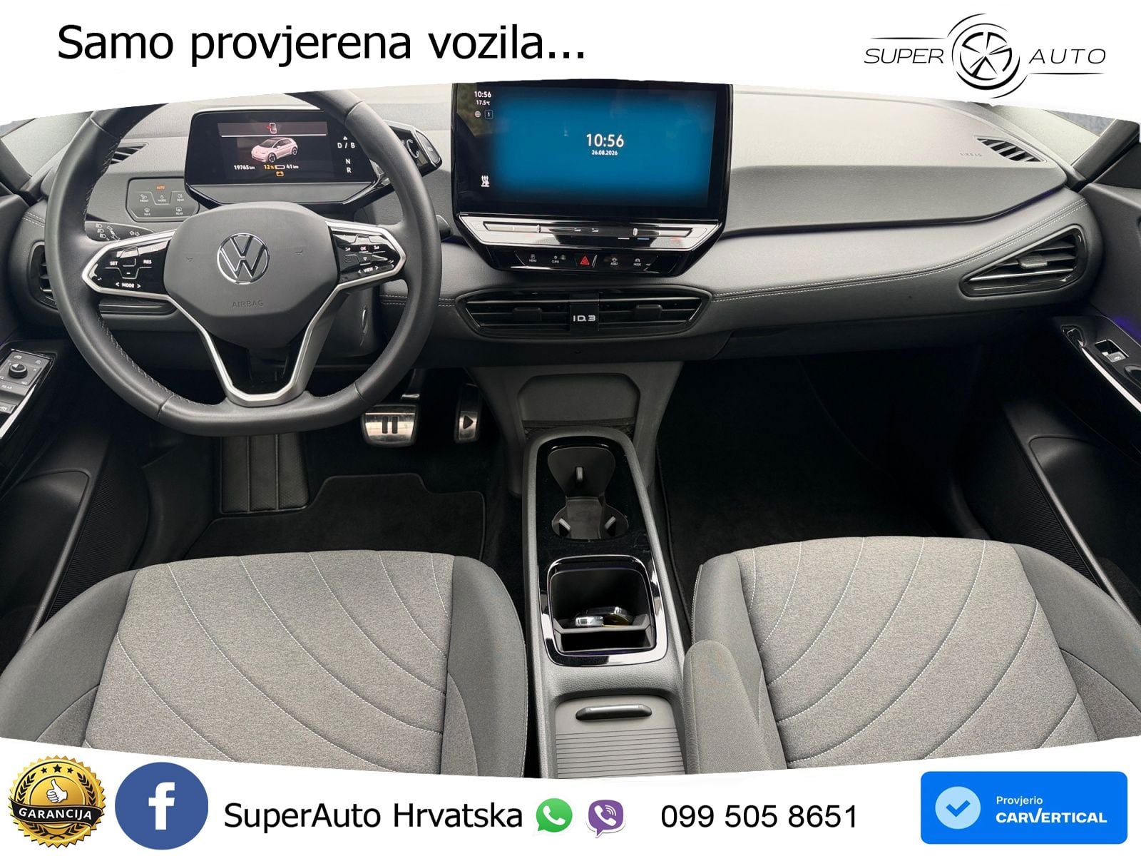 Volkswagen ID.3 Pro 62 kWh (204 KS) LED+GR SJED+ACC