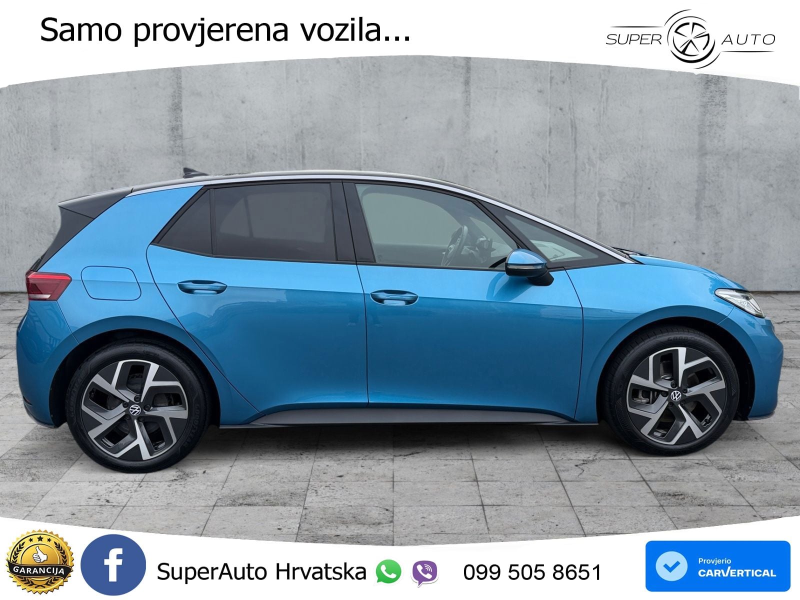 Volkswagen ID.3 Pro 62 kWh (204 KS) LED+GR SJED+ACC