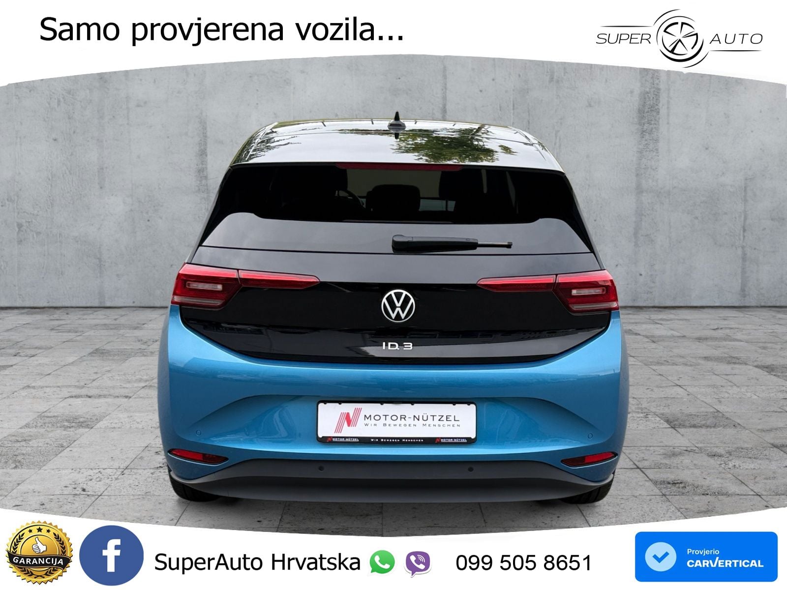 Volkswagen ID.3 Pro 62 kWh (204 KS) LED+GR SJED+ACC