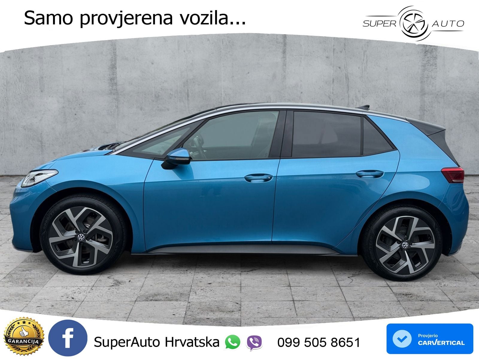 Volkswagen ID.3 Pro 62 kWh (204 KS) LED+GR SJED+ACC