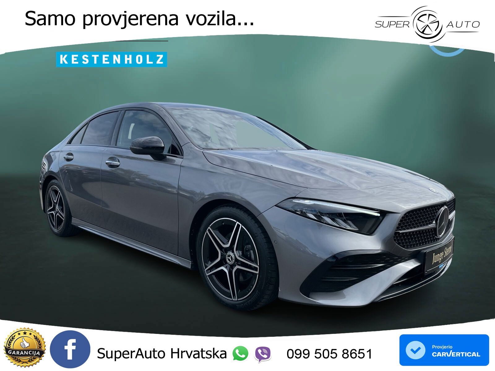 Mercedes-Benz A 200d 8G-DCT AMG LED+GR SJED+ACC