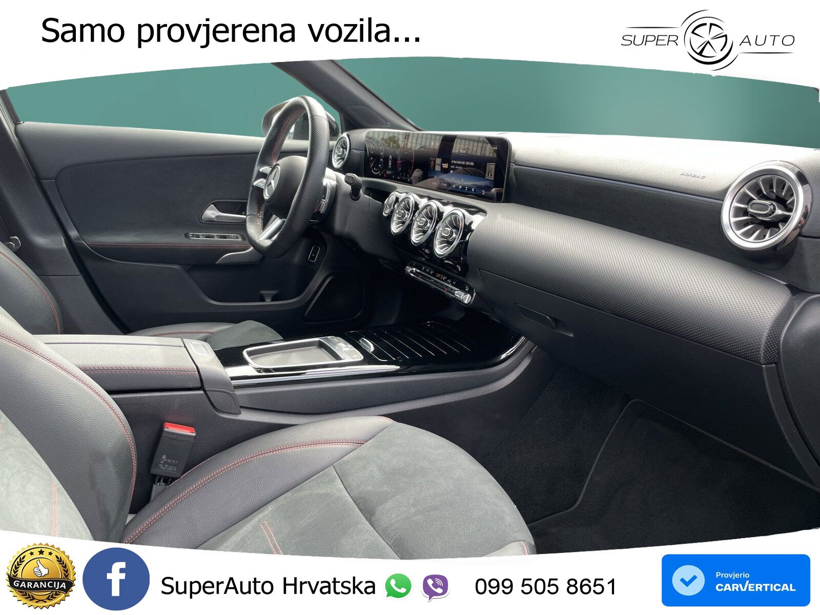 Mercedes-Benz A 200d 8G-DCT AMG LED+GR SJED+ACC
