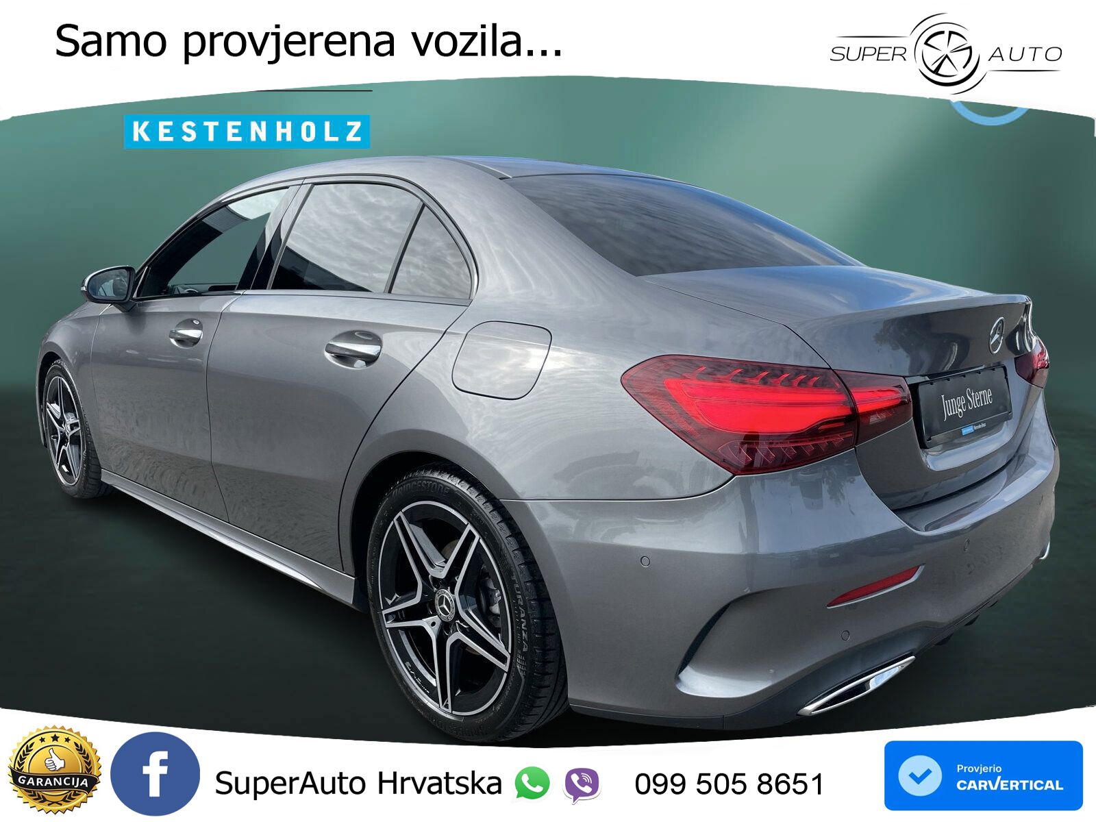 Mercedes-Benz A 200d 8G-DCT AMG LED+GR SJED+ACC