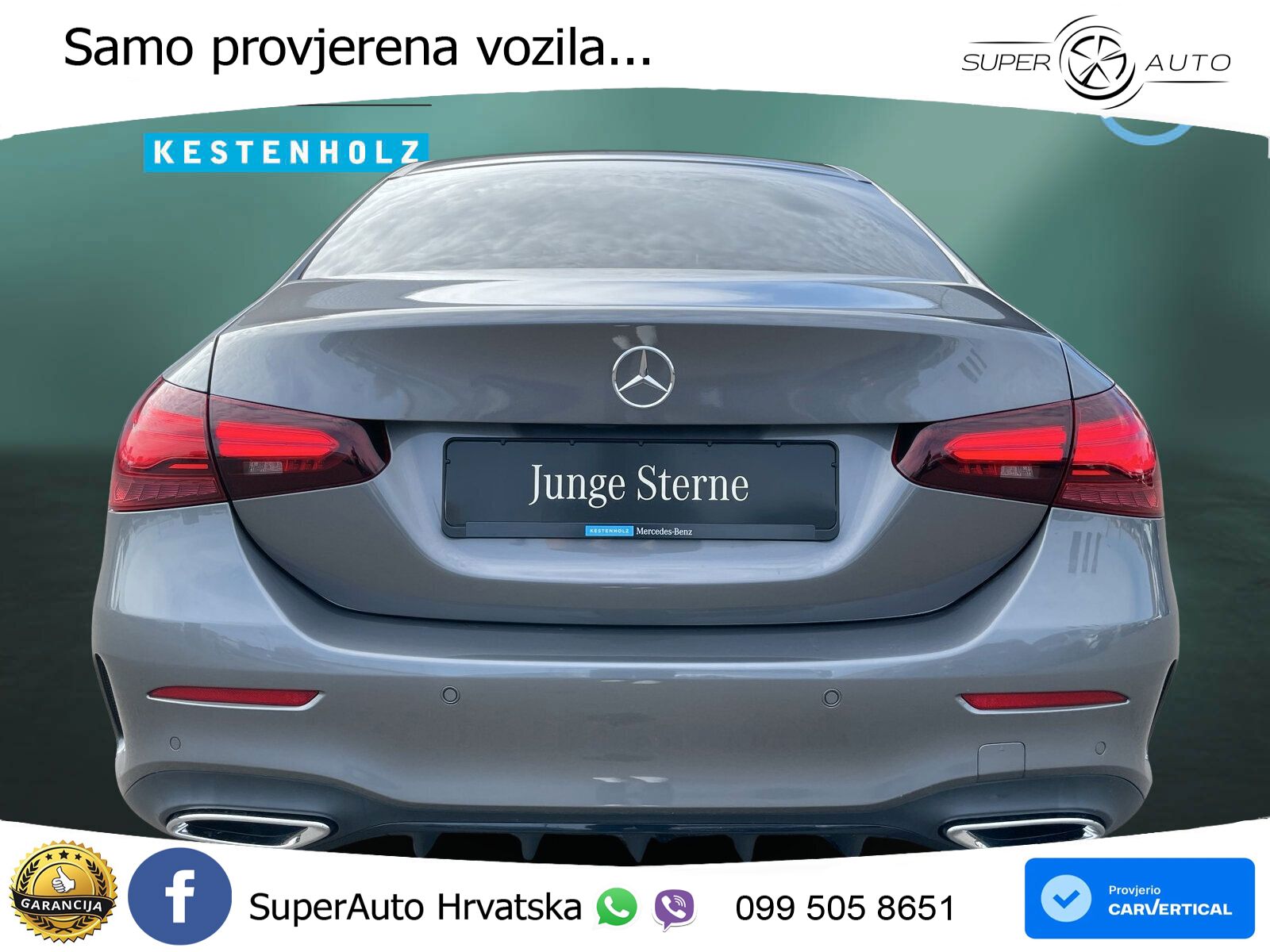 Mercedes-Benz A 200d 8G-DCT AMG LED+GR SJED+ACC