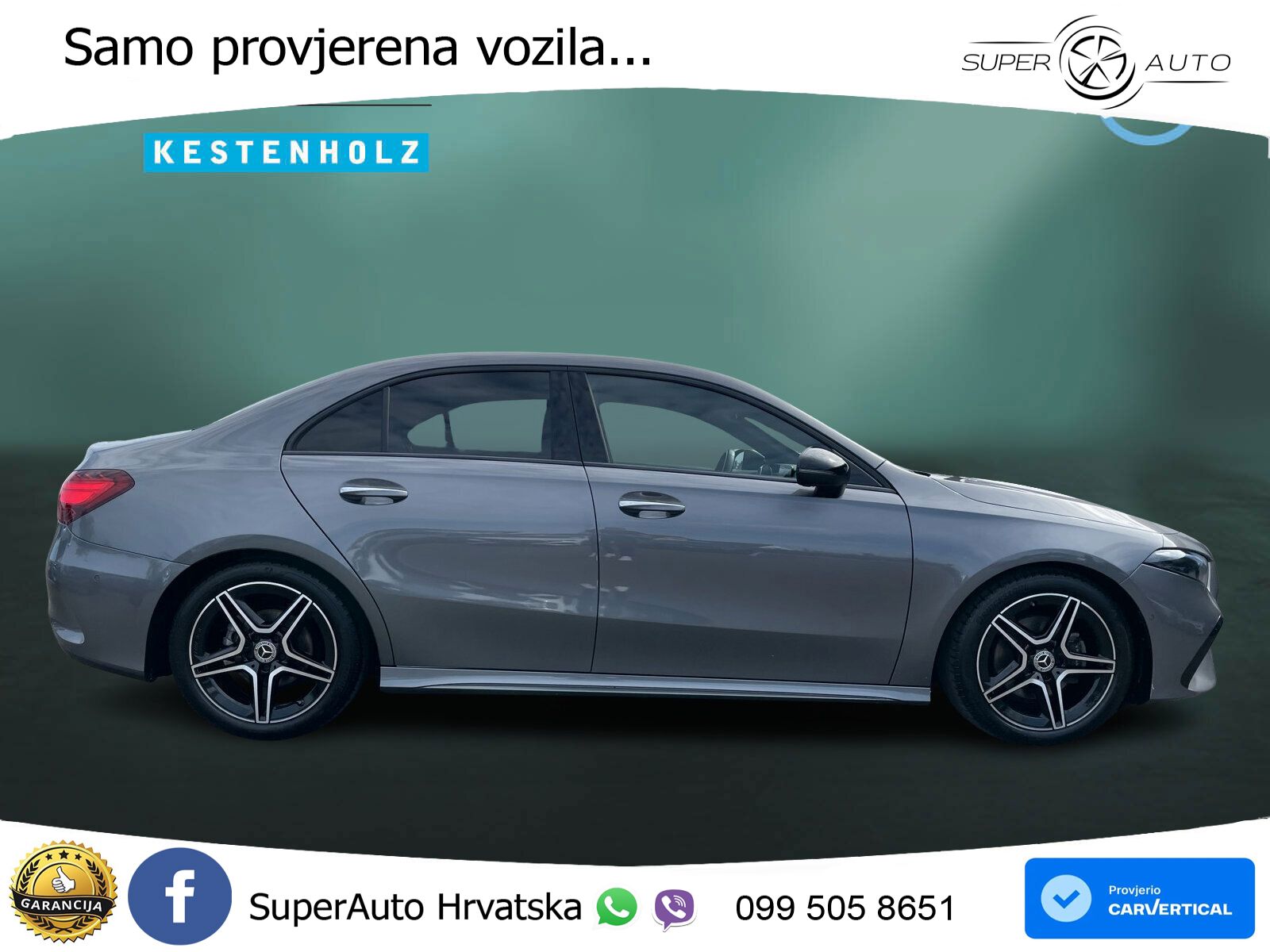 Mercedes-Benz A 200d 8G-DCT AMG LED+GR SJED+ACC
