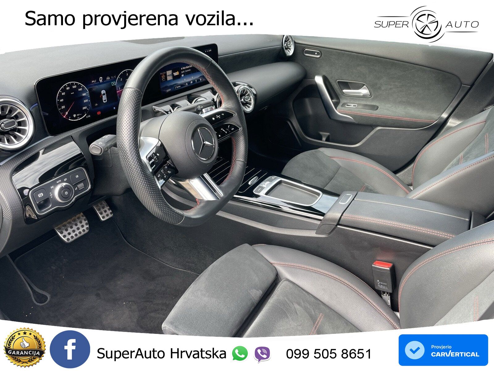 Mercedes-Benz A 200d 8G-DCT AMG LED+GR SJED+ACC