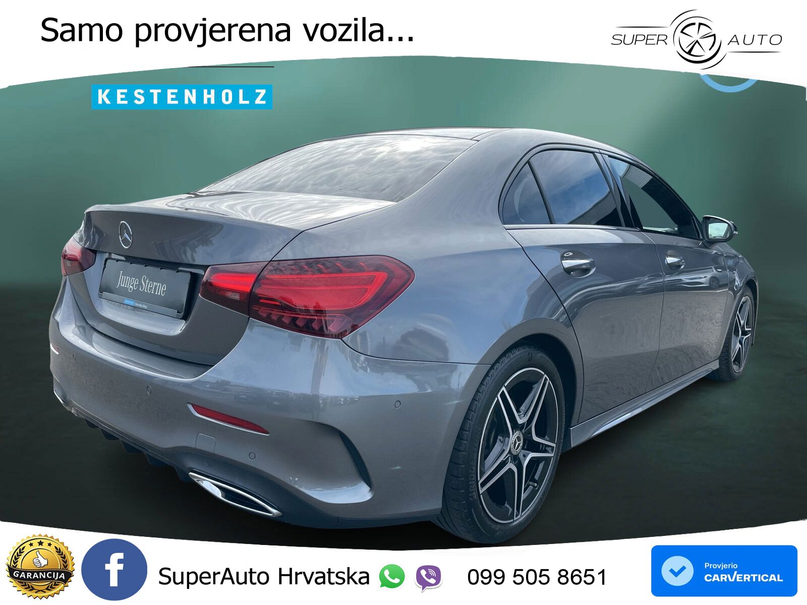 Mercedes-Benz A 200d 8G-DCT AMG LED+GR SJED+ACC