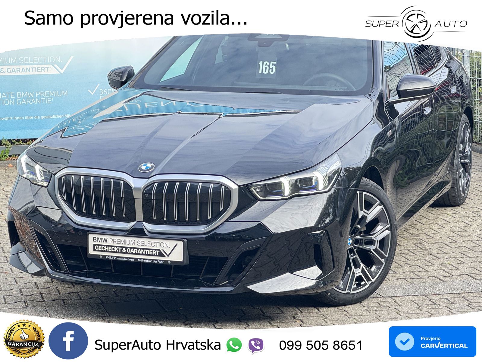 BMW 520d (197 KS) xDrive Steptronic M Sport ZRAČNI+ACC+4xGR SJED+KAM