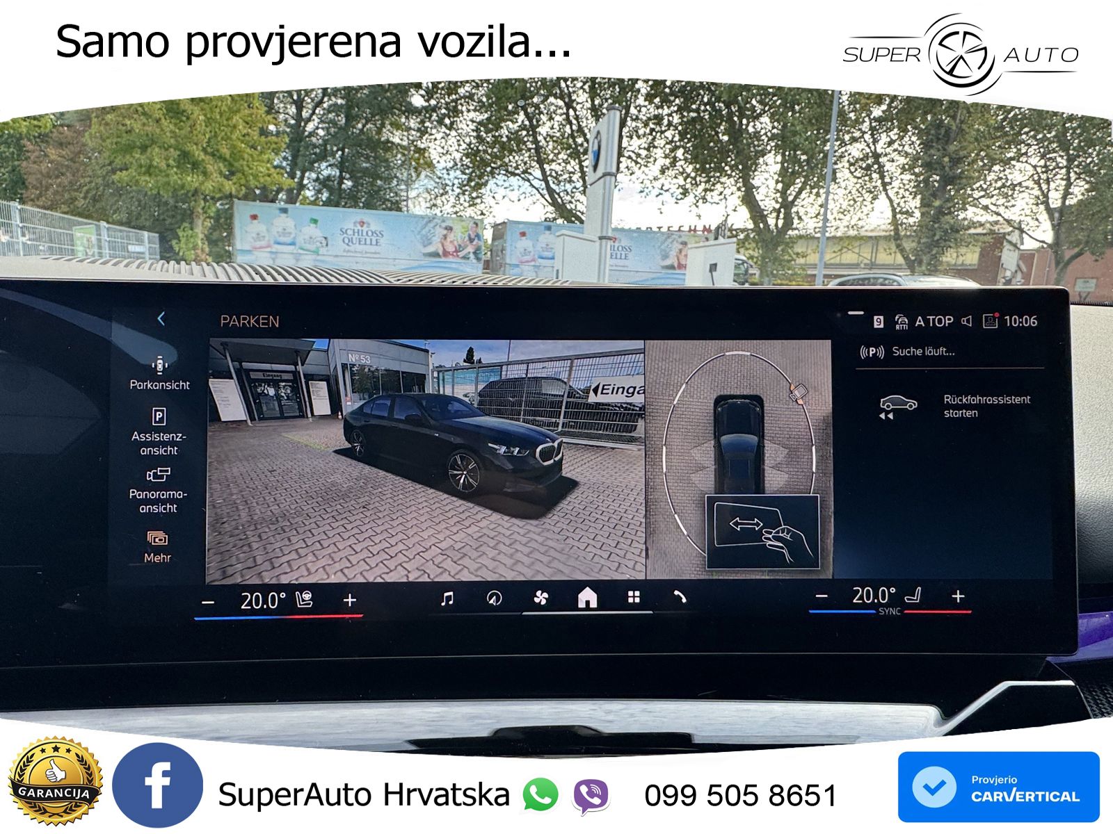 BMW 520d (197 KS) xDrive Steptronic M Sport ZRAČNI+ACC+4xGR SJED+KAM