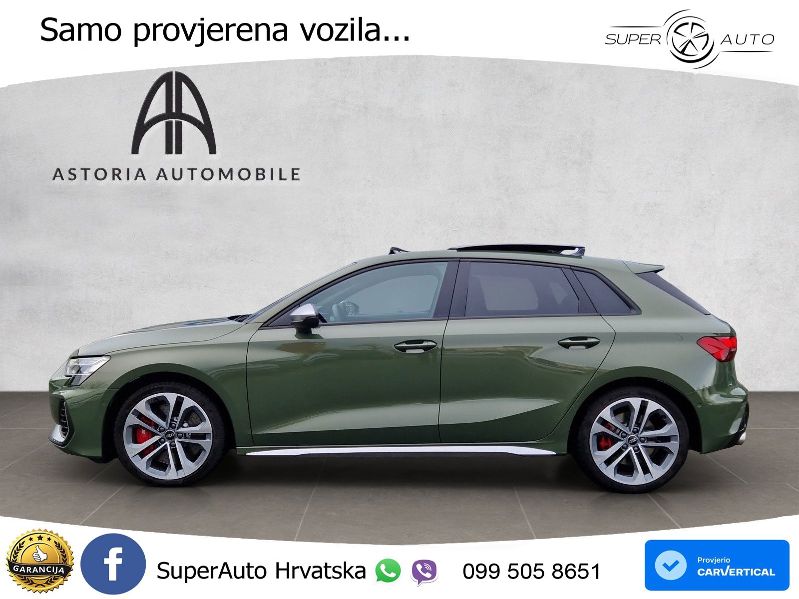Audi S3 2.0 TFSI (333 KS) quattro S tronic LED+ACC