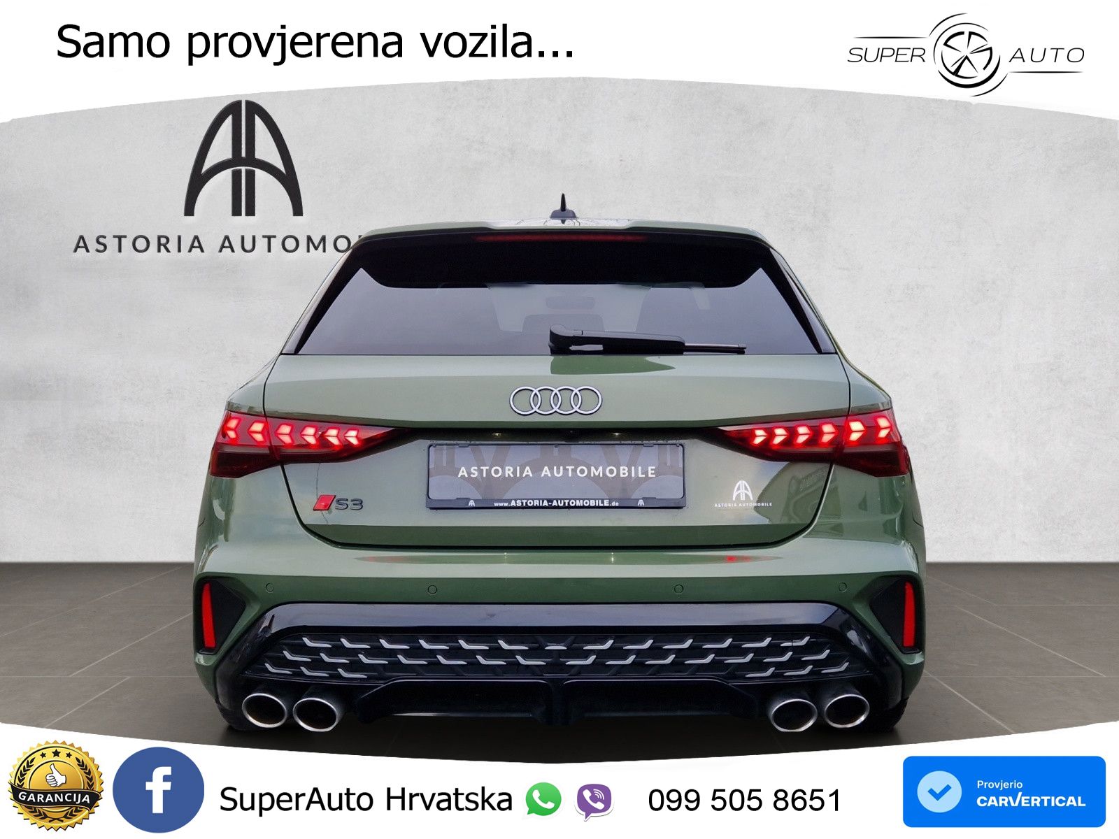Audi S3 2.0 TFSI (333 KS) quattro S tronic LED+ACC