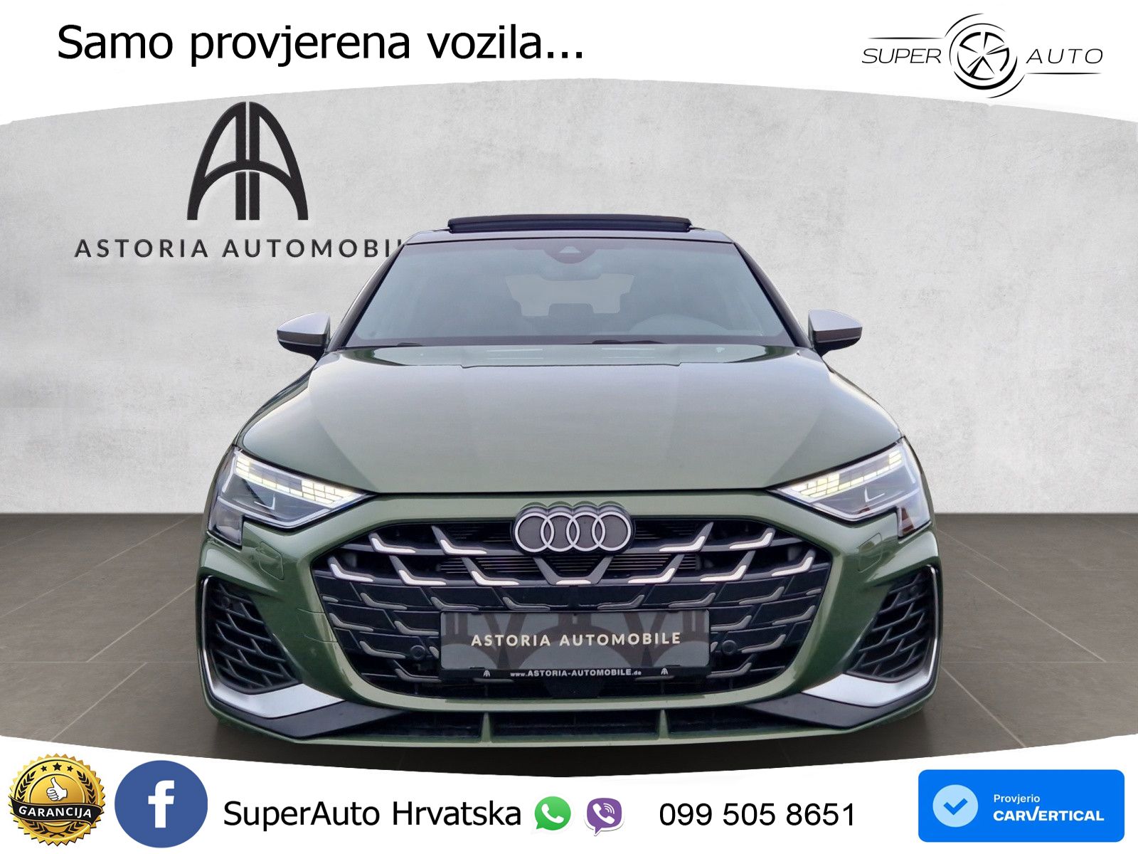 Audi S3 2.0 TFSI (333 KS) quattro S tronic LED+ACC