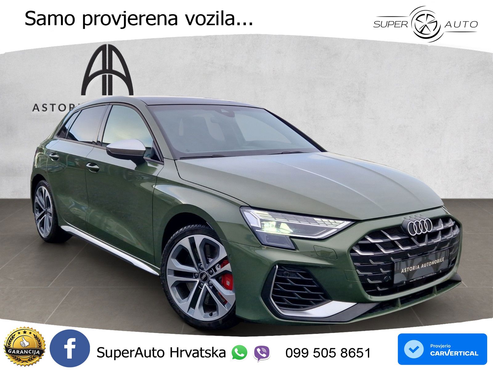 Audi S3 2.0 TFSI (333 KS) quattro S tronic LED+ACC